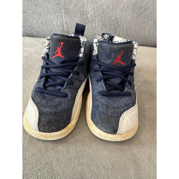 Size 7C - Air Jordan 12 Retro International Flight Baby Shoes - Picture 1 of 4